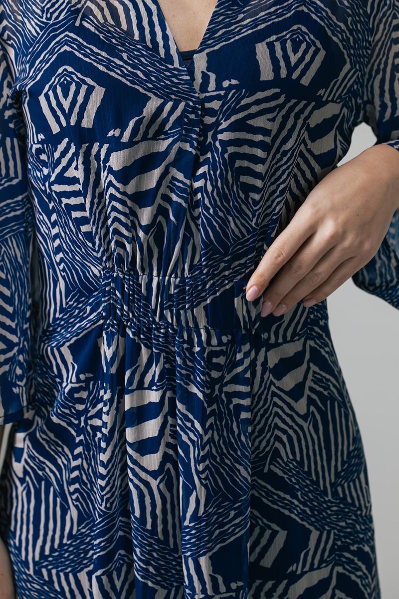 Label DOT Jurk Safye Blauw 6