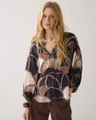 Summum Blouse 2s3458-12386 Bruin 1
