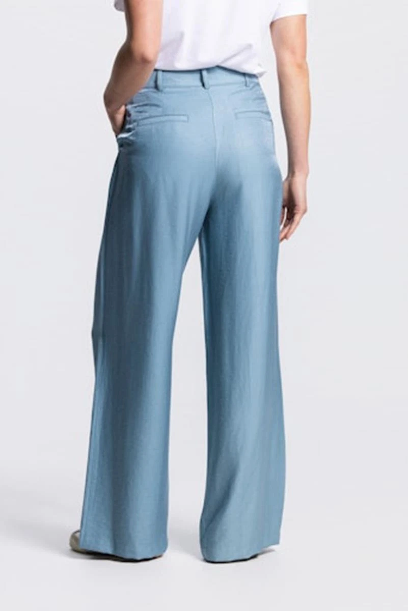 Jansen Amsterdam Pantalon Dara Blauw 3