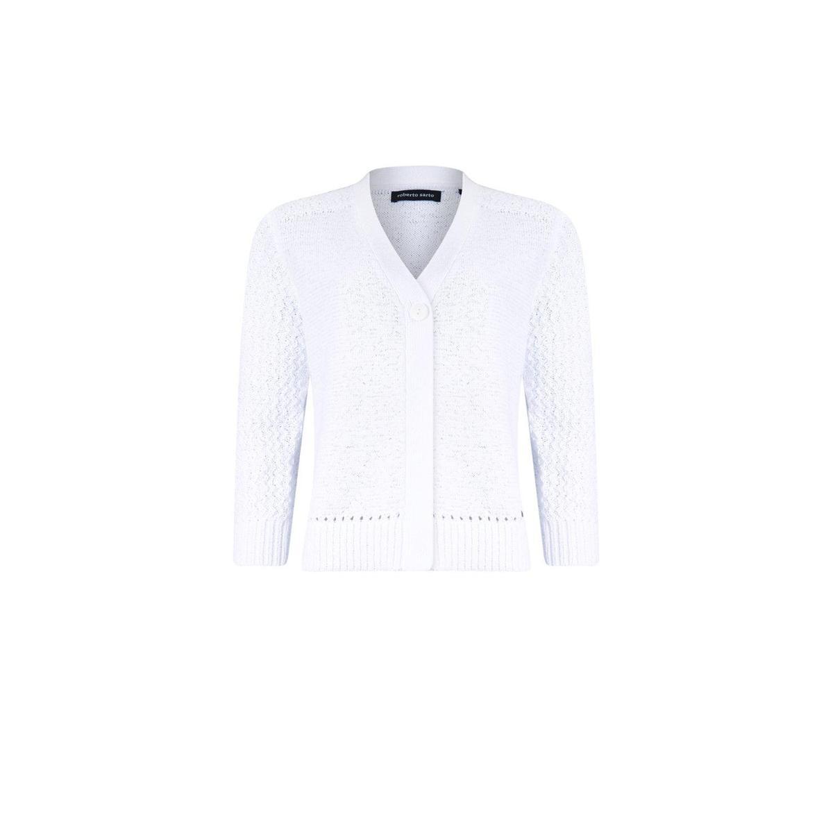 Roberto Sarto Vest 611148 Wit 1