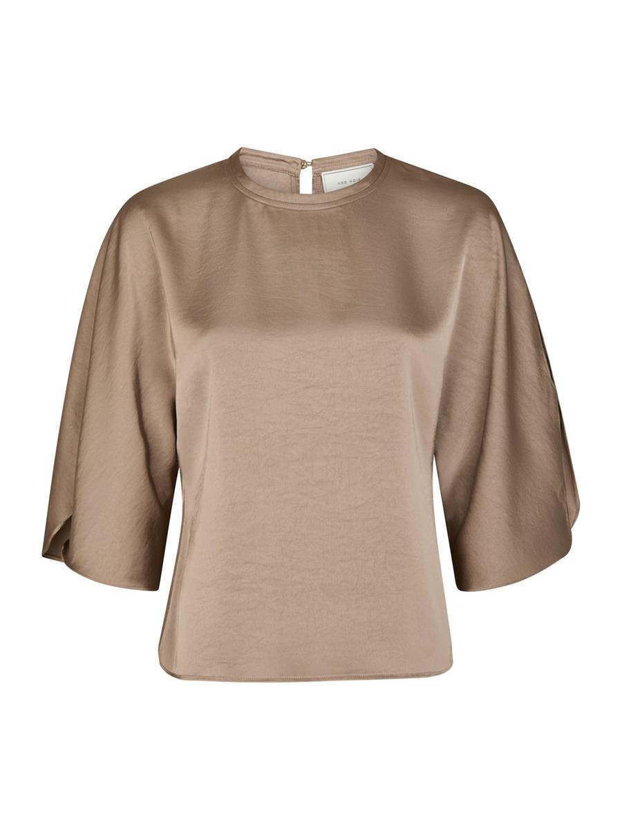 Neo Noir Blouse Liora Taupe 2