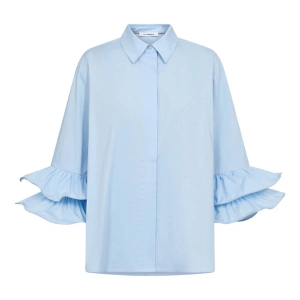Co'Couture Blouse Halen Blauw 1
