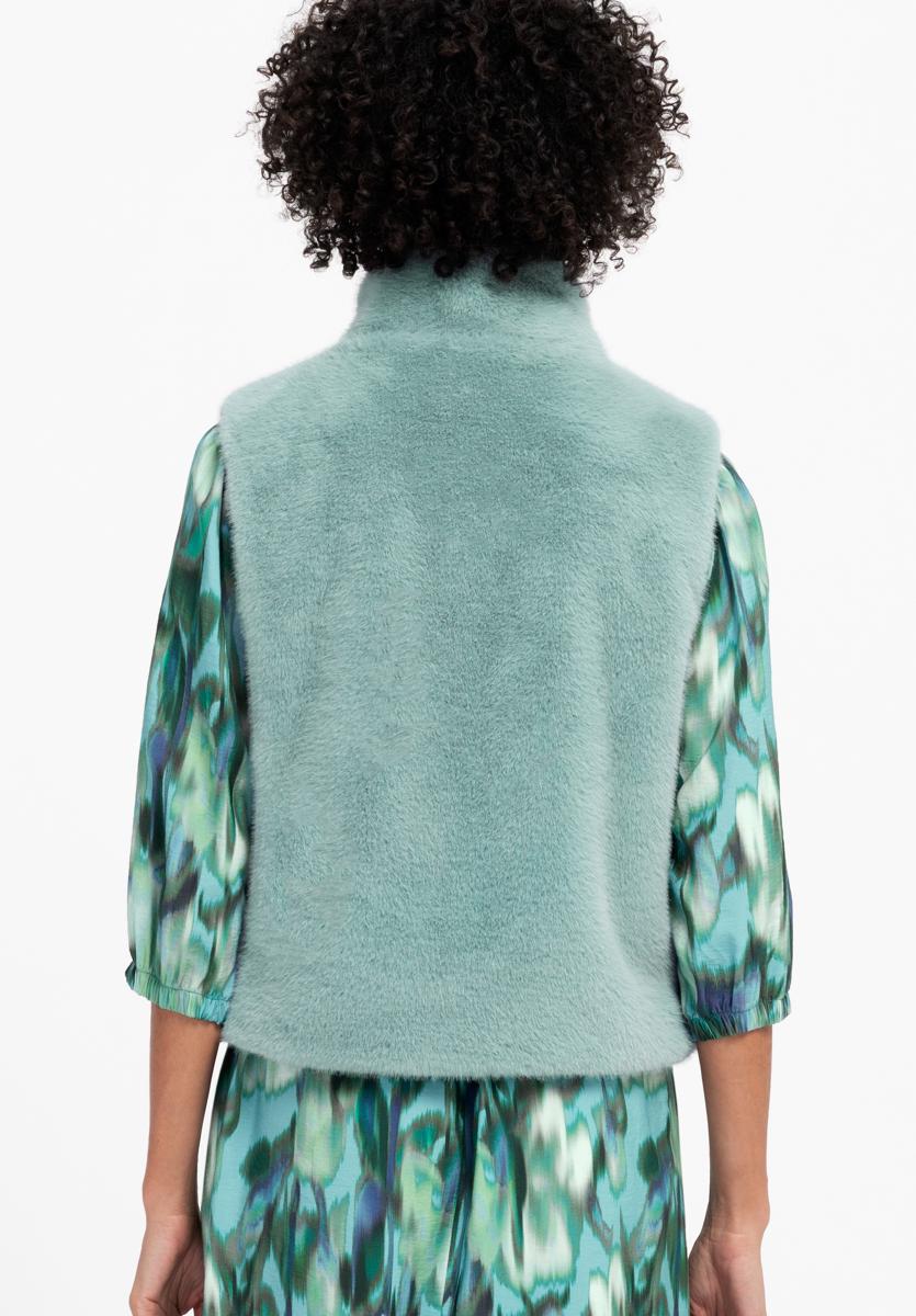 Bianca Gilet Tabea Blauw 3