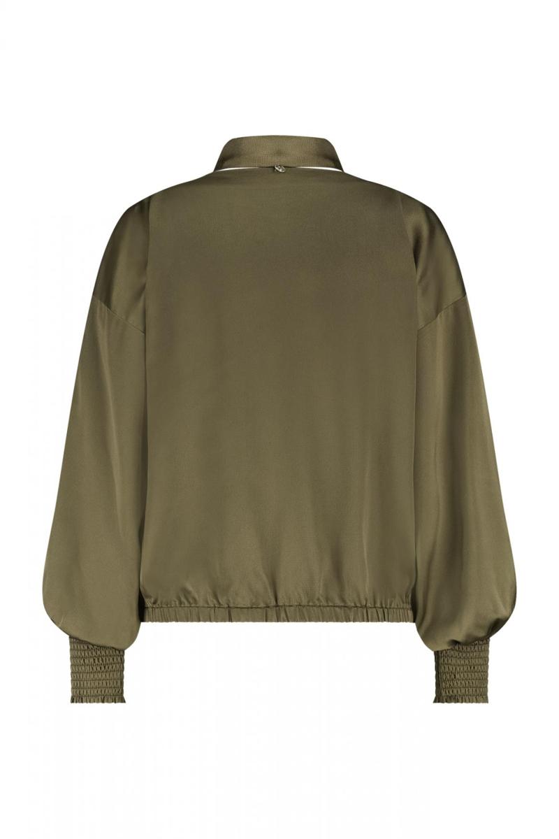 Label DOT Blouse 2521036 Groen 4