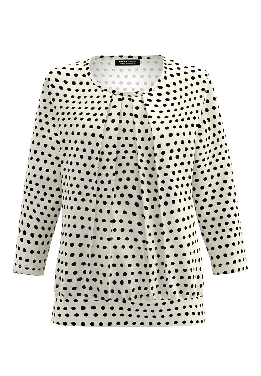 Frank Walder Blouse NOS726423 Zwart 1