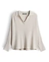 SOMEDAY Trui 10541514033421 Taupe 2