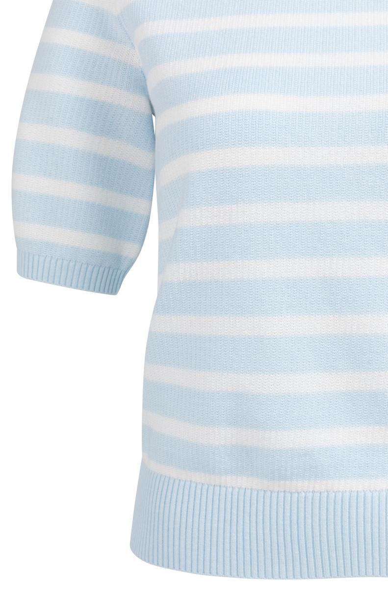 YAYA Trui 01-000560-603 Blauw 6