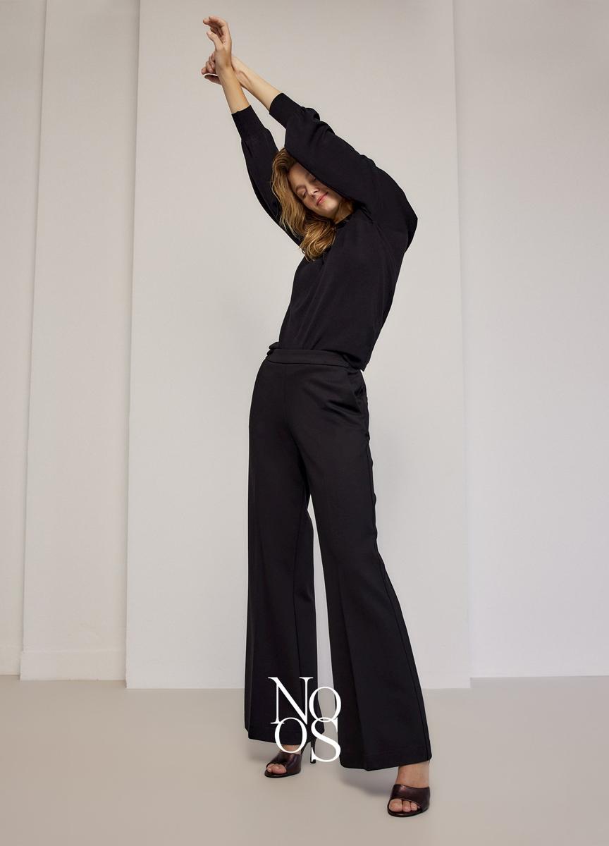 Summum Pantalon Rome-11580 Zwart 1