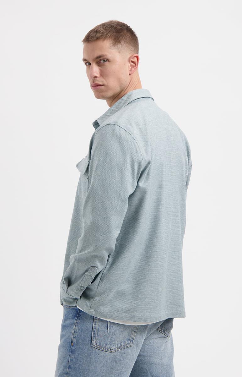 Law of the Sea Overshirt Ghout Blauw 3