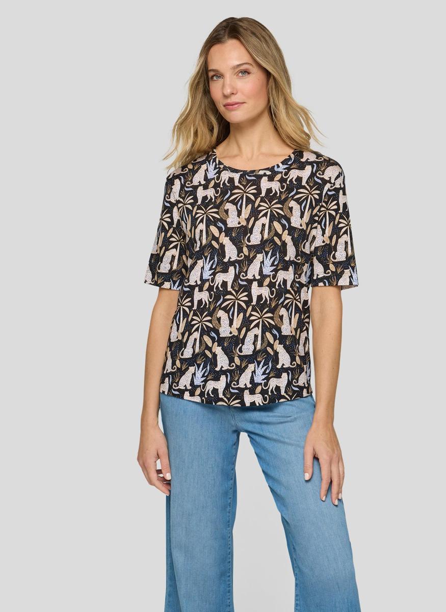 Rabe T-Shirt 56-118358 Zwart 1