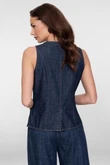 Geisha Gilet 65138-10 Blauw 3