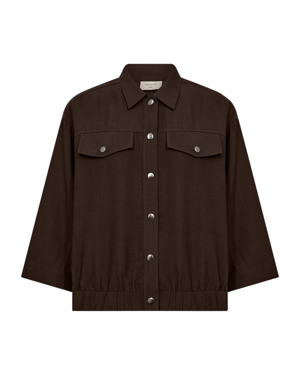 Freequent Blouse Riva Bruin 1