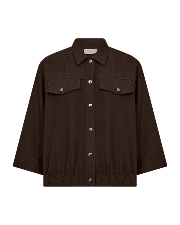 Freequent Blouse Riva Bruin 1