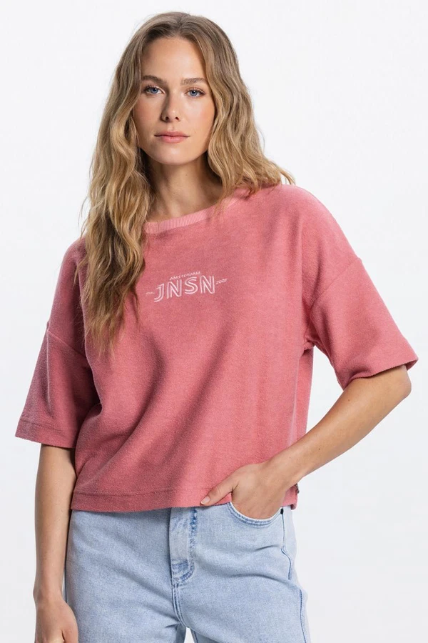 Jansen Amsterdam Trui Noeka Roze 1