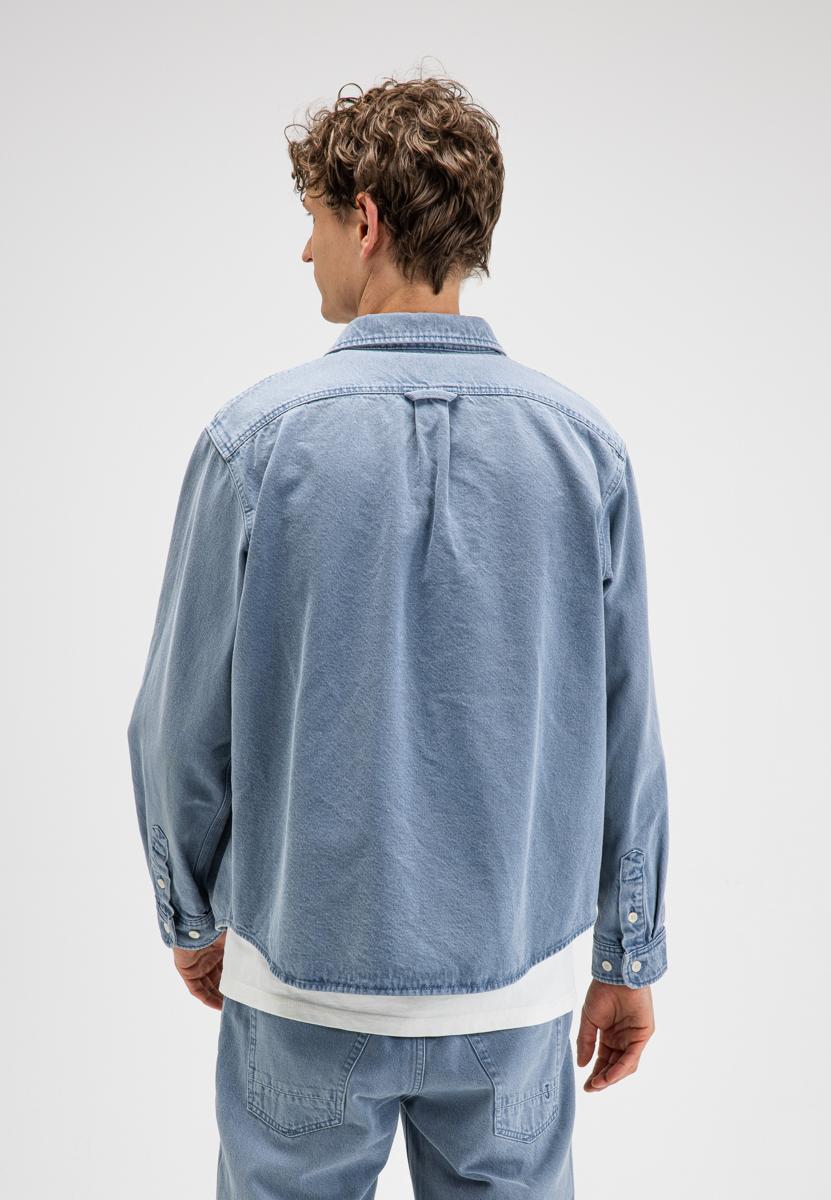 Butcher of Blue Overshirt M2624007 Blauw 3