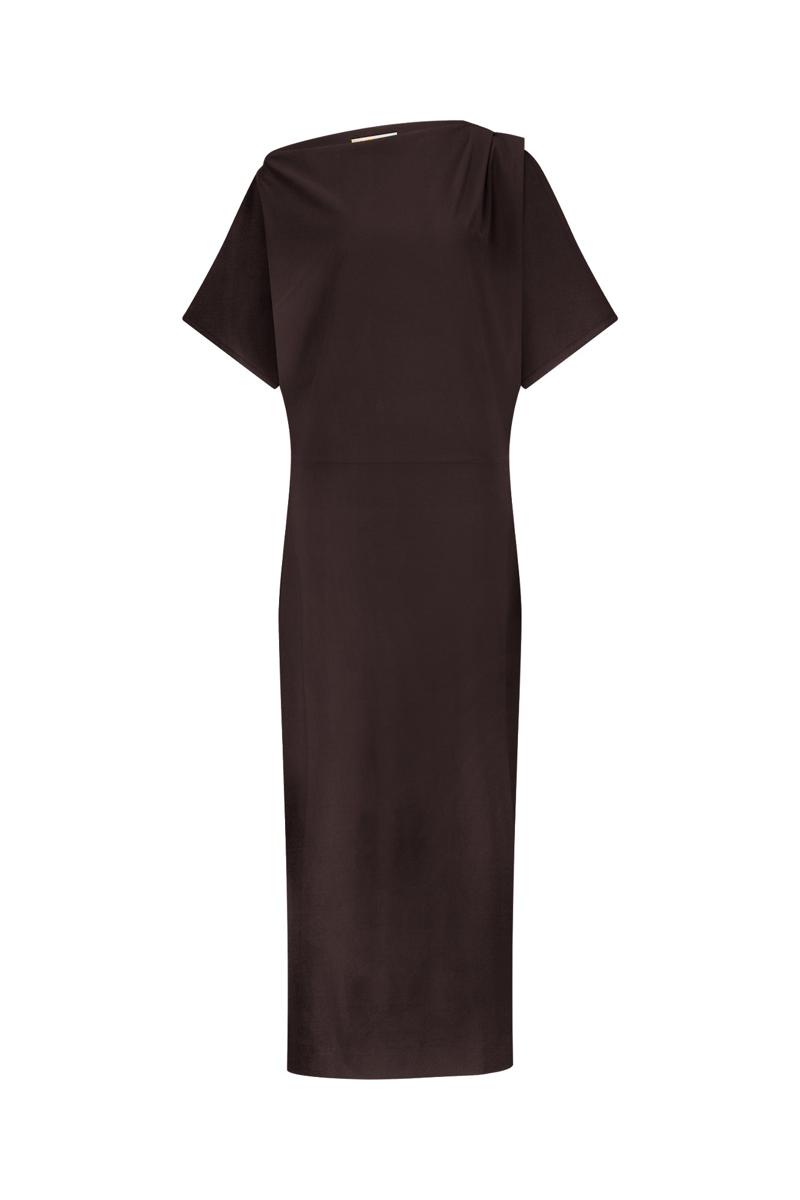 Studio Anneloes Jurk Ineke dress Bruin 1