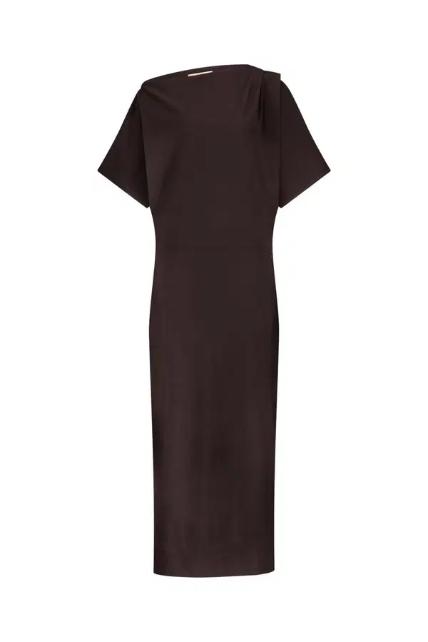 Studio Anneloes Jurk Ineke dress Bruin 1