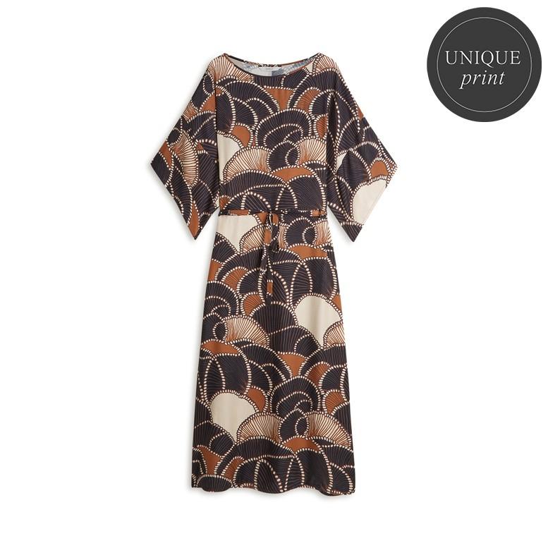 Summum Jurk 5s1642-12387 Bruin 2