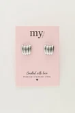 My Jewellery Oorbellen MJ10712 Zilver 2