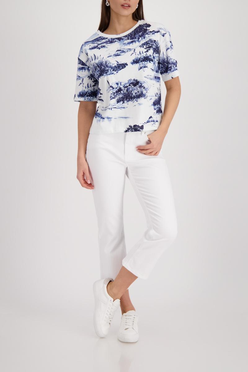 Monari T-Shirt 410636 Blauw 3