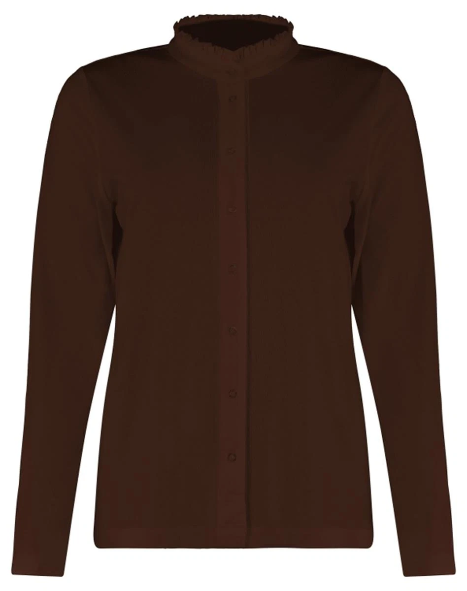 Bloomings Blouse SLT275-9098 Bruin 1