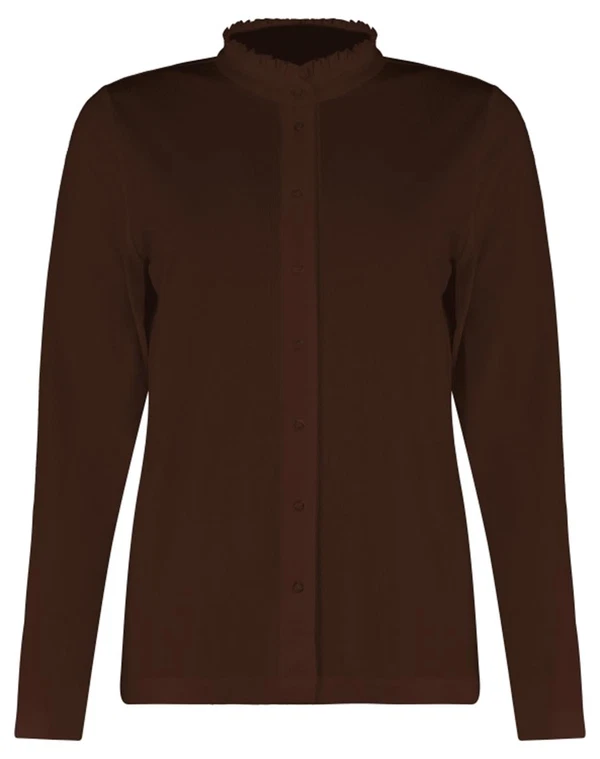 Bloomings Blouse SLT275-9098 Bruin 1