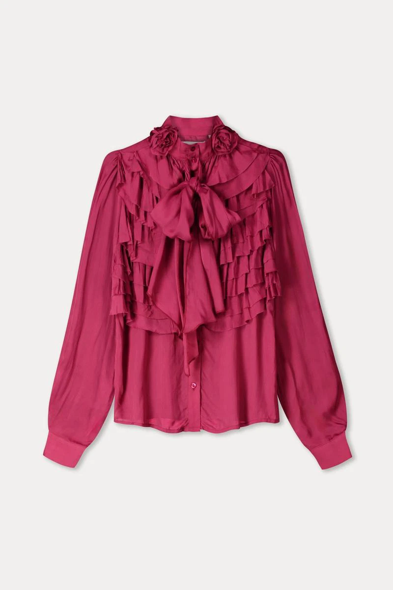 POM Amsterdam Blouse SP9737 Roze 2
