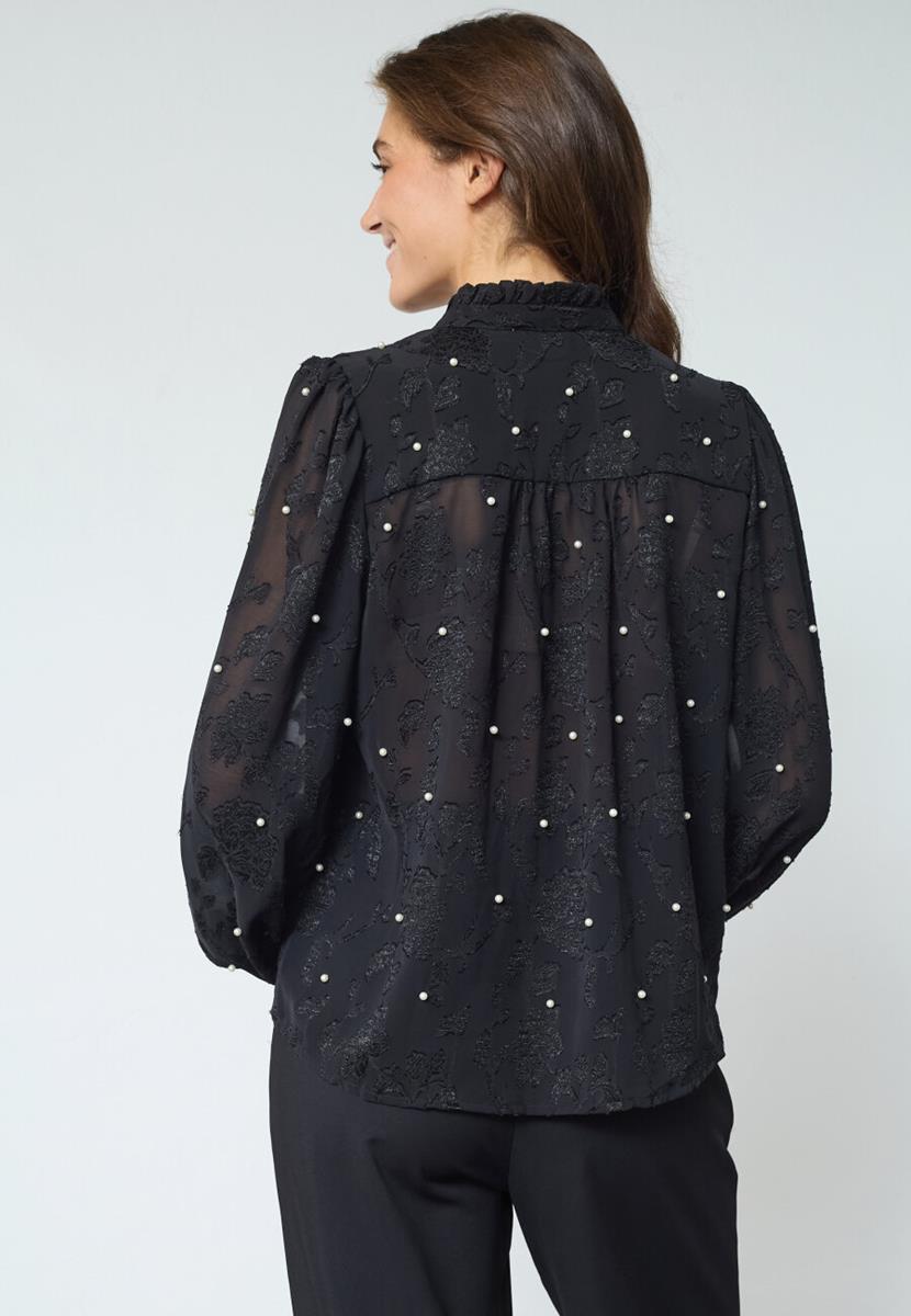 Sisters Point Blouse Virsa-Sh13 Zwart 3