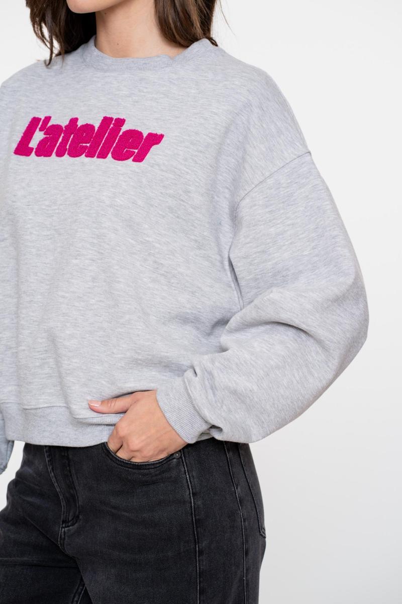 Geisha Sweater 52601-41 Grijs 4