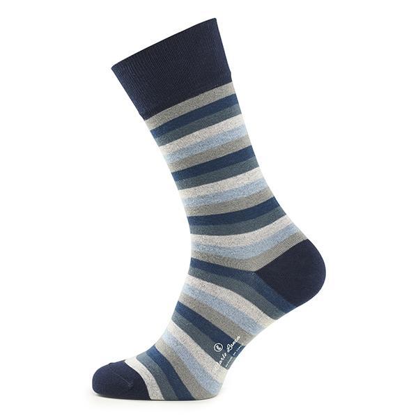 Carlo Lanza Sokken 202 Luxury Line Blauw 2
