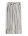 SOMEDAY Jeans Corah turn up sleek Grijs 2