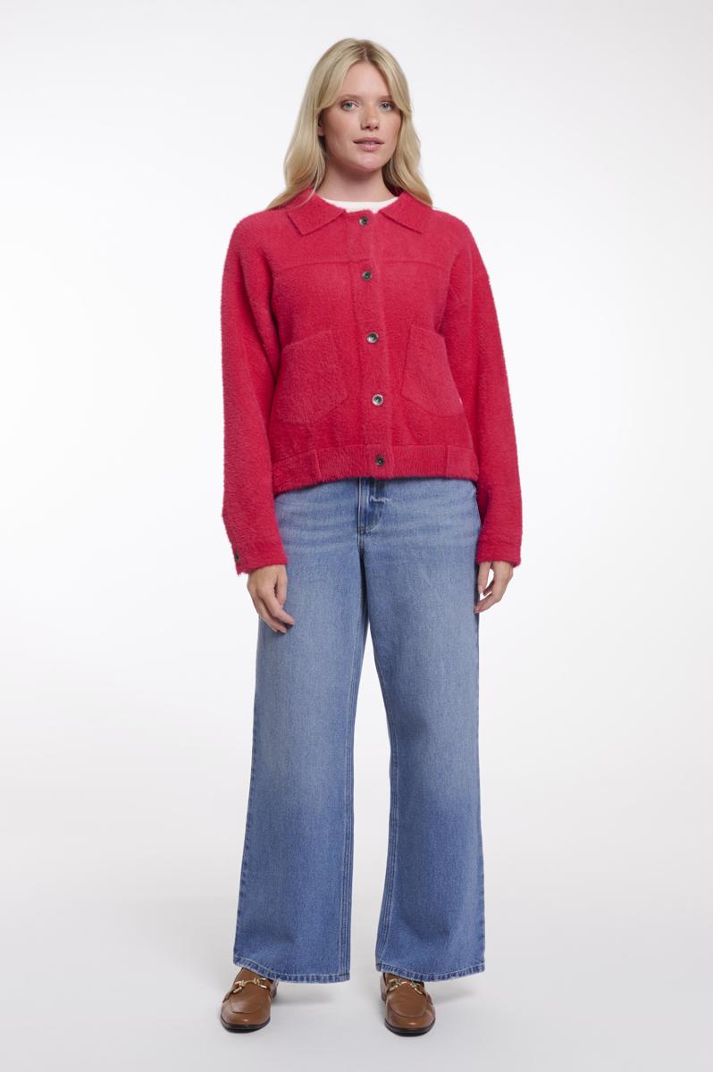 Rino & Pelle Vest Bubbly Roze 3