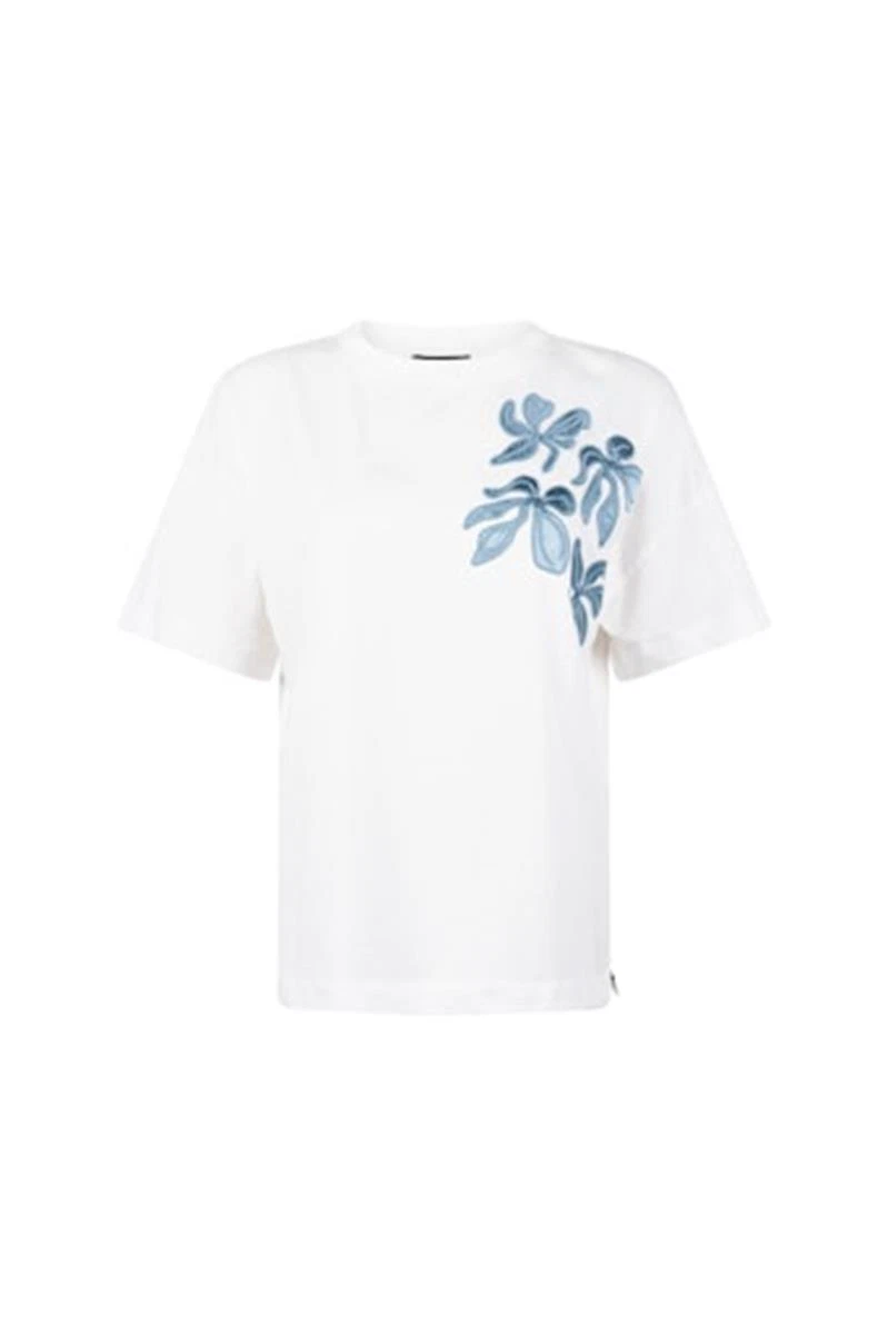 Jansen Amsterdam T-Shirt Riley Wit 2