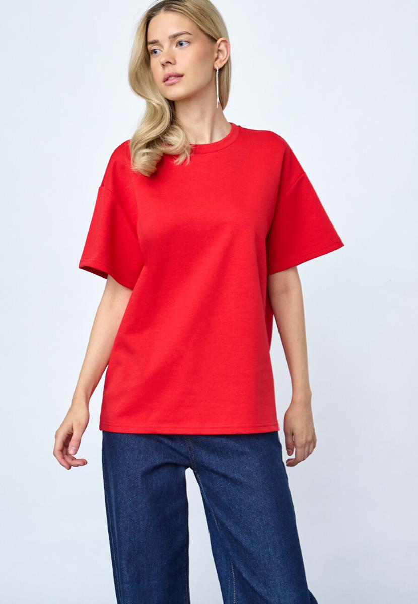 Sisters Point T-shirt Veda-Ss Rood 1