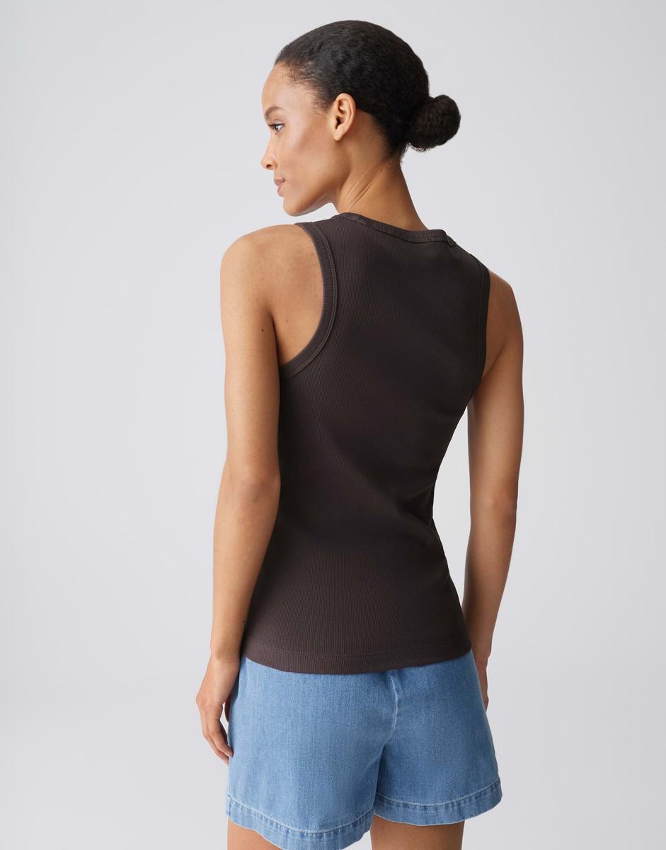 OPUS T-Shirt 10038710409106 Bruin 3