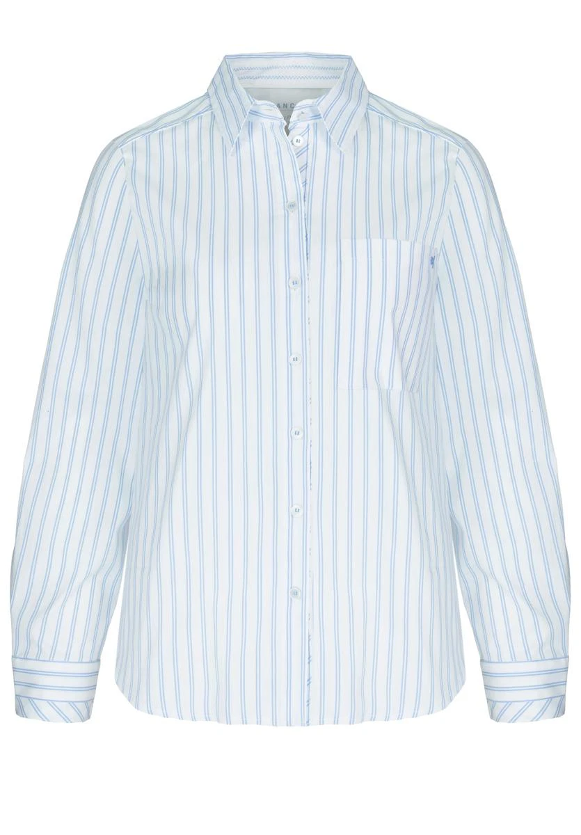 Bianca Blouse Anina Blauw 1