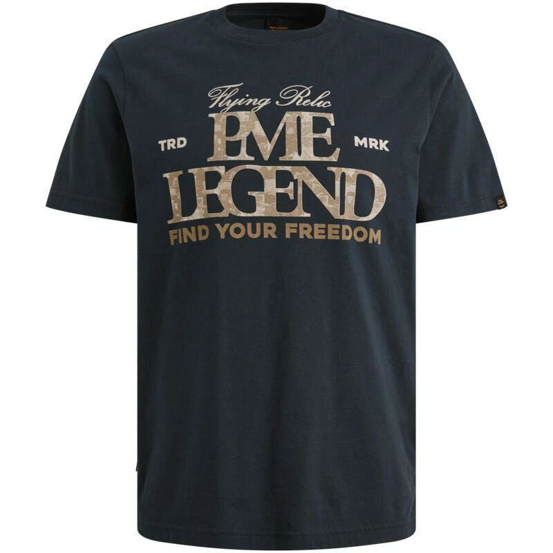 PME Legend T-Shirt PTSS2604596 Blauw 2