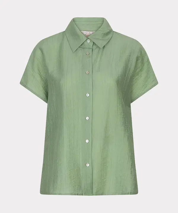 EsQualo Blouse HS26.14218 Groen 1