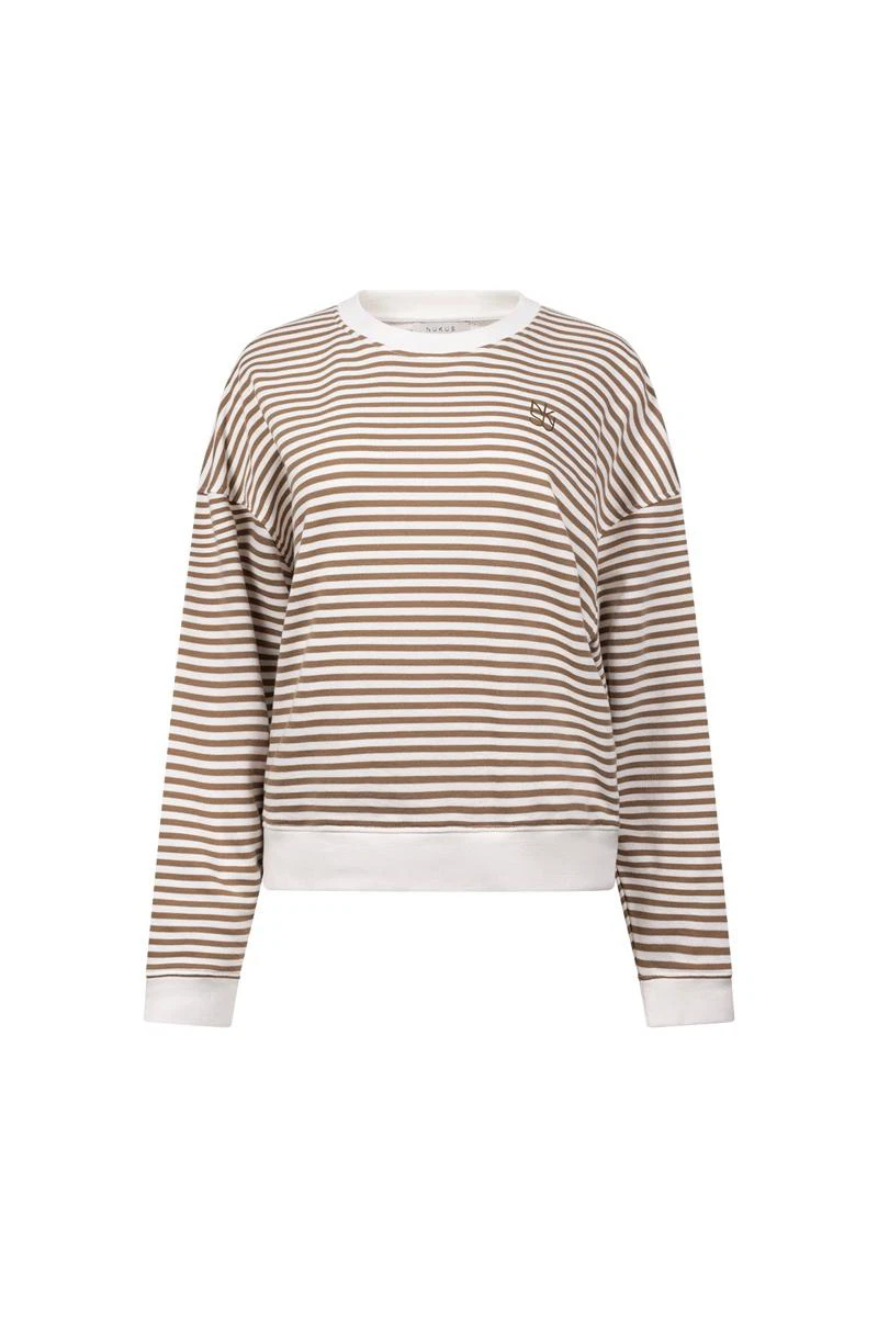 NUKUS Sweater NKF03092 Taupe 1