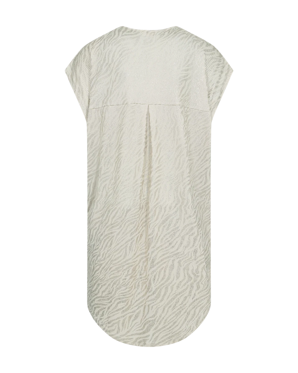 Freequent Jurk Matter Beige 2