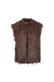NUKUS Gilet Mila Taupe 2
