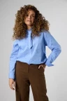 Label DOT Blouse 2621029 Blauw 5