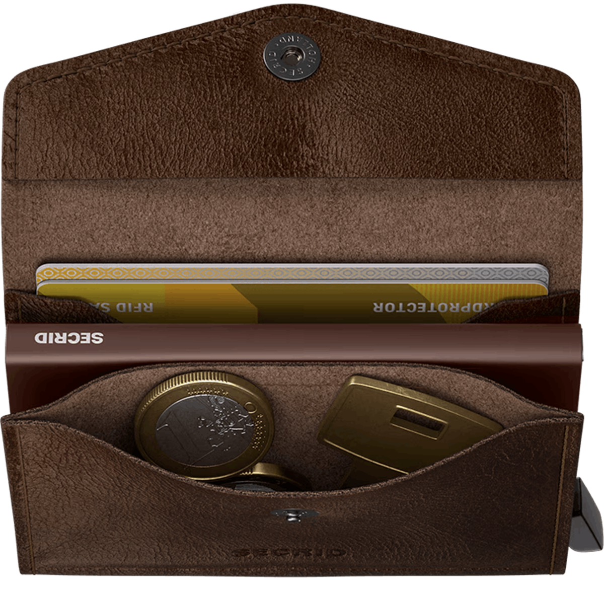 Secrid Wallet EV-Chocolate Bruin 2