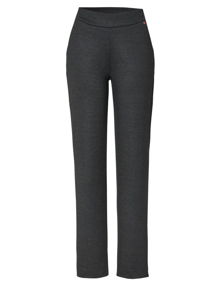 TONI Pantalon Scarlet Wide Leg Zwart 2