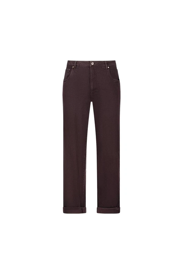 NUKUS Jeans NKF09097 Bruin 1