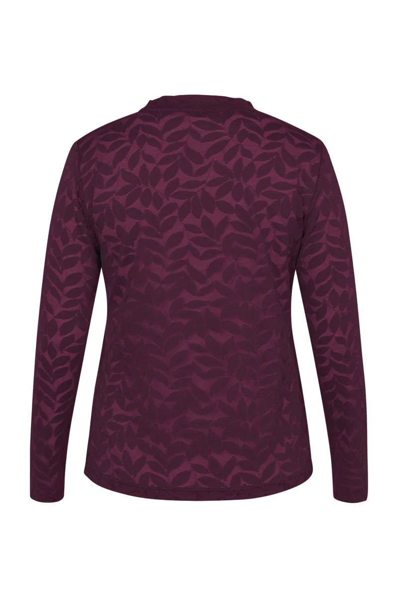 Studio Anneloes T-Shirt Reagan lace top Paars 5