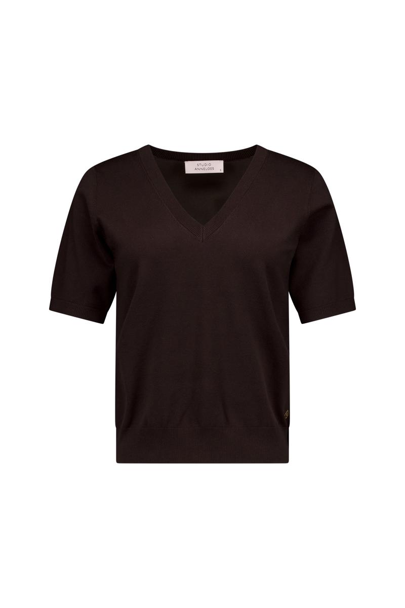 Studio Anneloes Trui Truida pullover Bruin 1
