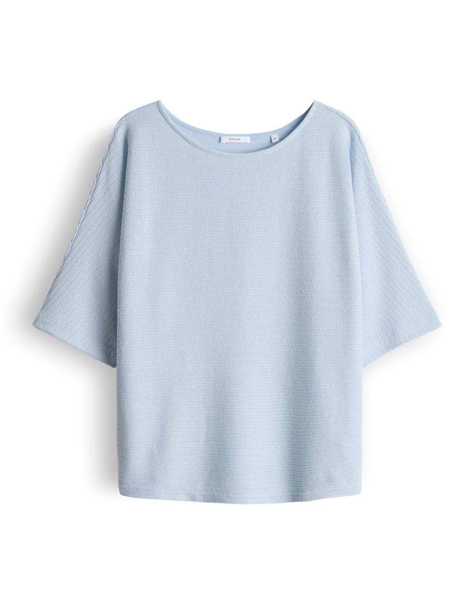 OPUS T-Shirt Serifos Blauw 1
