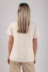 NUKUS T-Shirt Tirza Beige 3