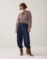 Summum Blouse 2s3523-12490 Paars 4